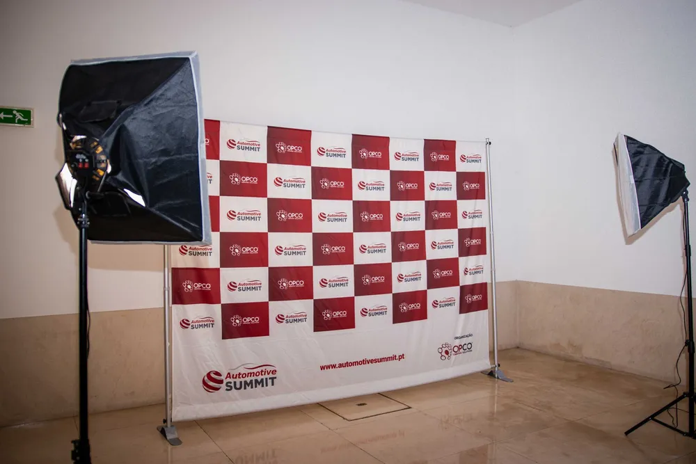 Zona de fotografia oficial do Automotive Summit